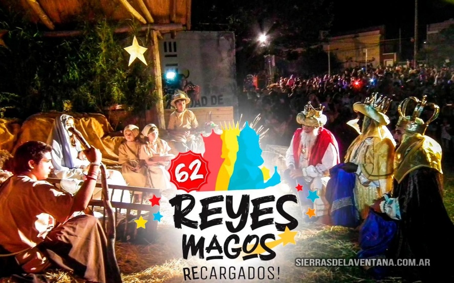 Sierra de la Ventana recibe a los Reyes Magos.