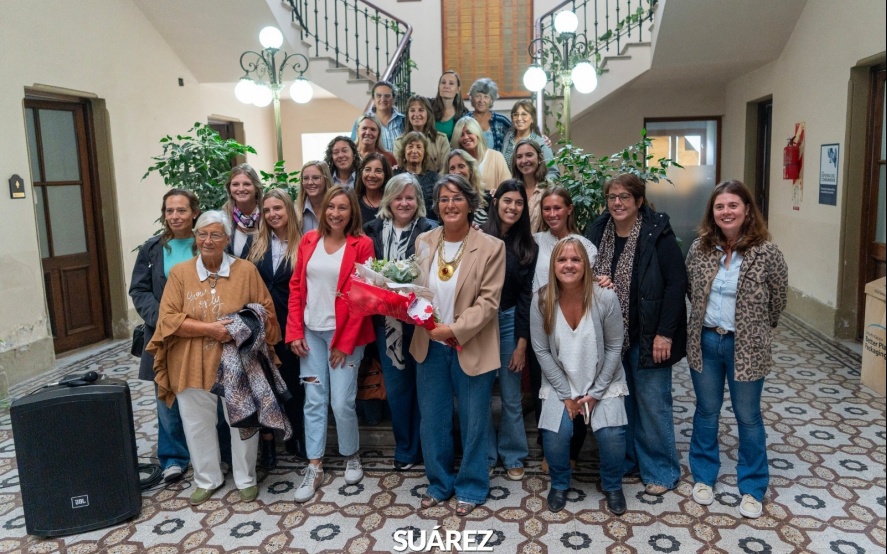 Acompañaron al intendente el Jefe de Gabinete Mauro Moccero, y funcionarios del gabinete municipal, concejales, familiares y amigos.