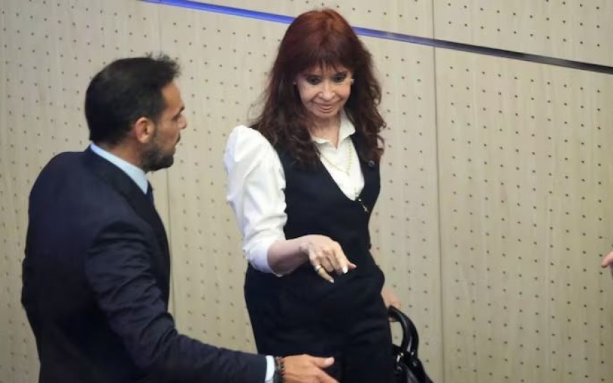 La expresidenta Cristina Fernández de Kirchner.