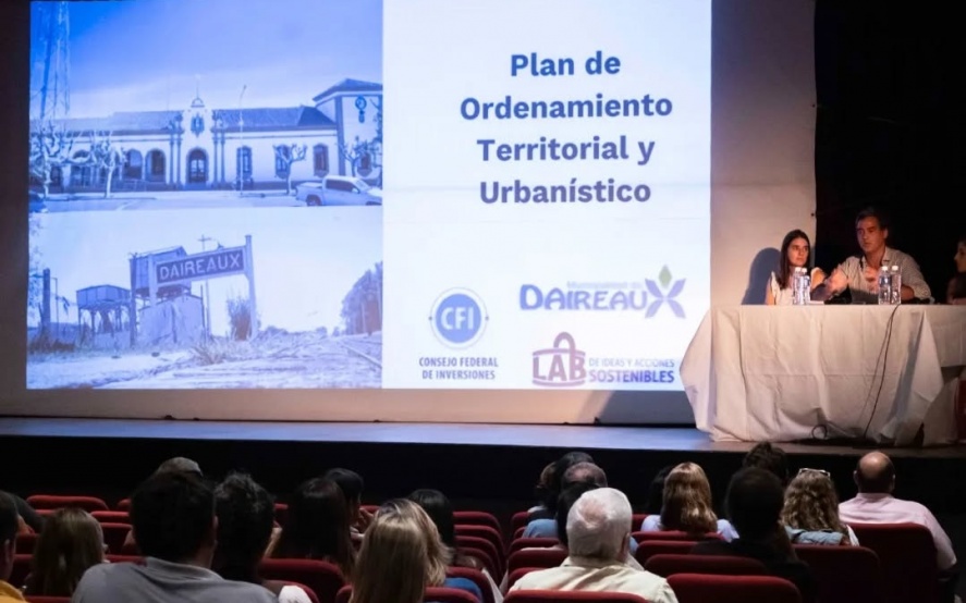 Se realizó la presentación de la aplicación del Plan ante la intendenta María Serra.
