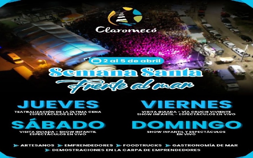 Cronograma Semana Santa Frente al Mar