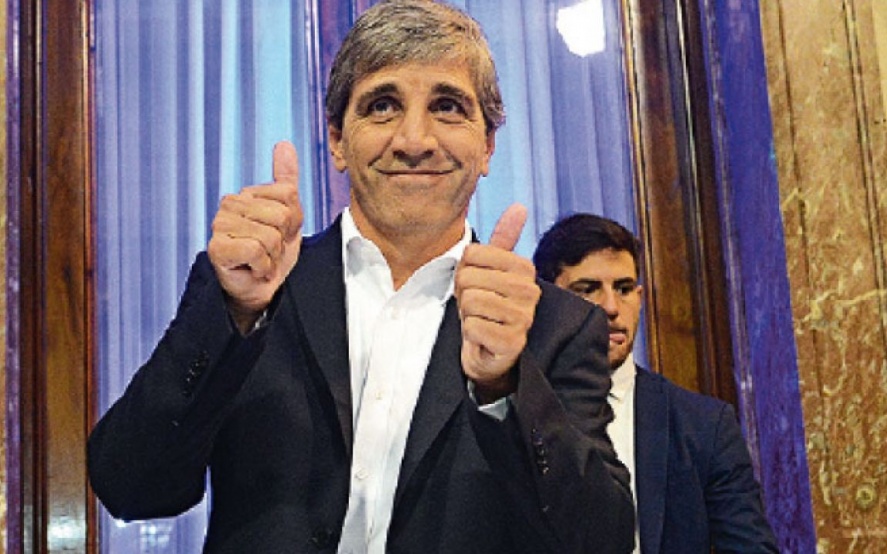El ministro de Economía, Luis Caputo.