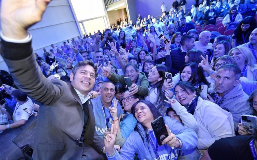 Axel Kicillof, en el Congreso Nacional de la Sanidad en La Falda.