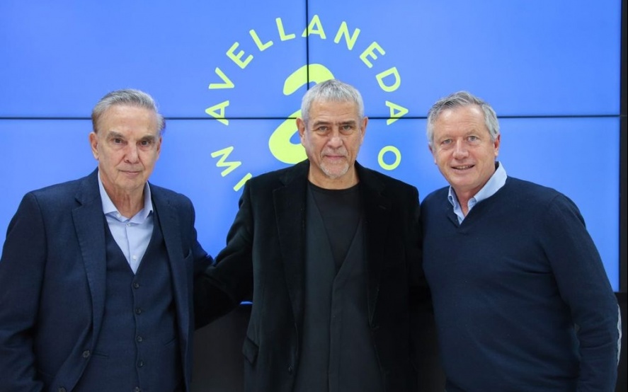 Miguel Pichetto, Jorge Ferraresi y Emilio Monzó.