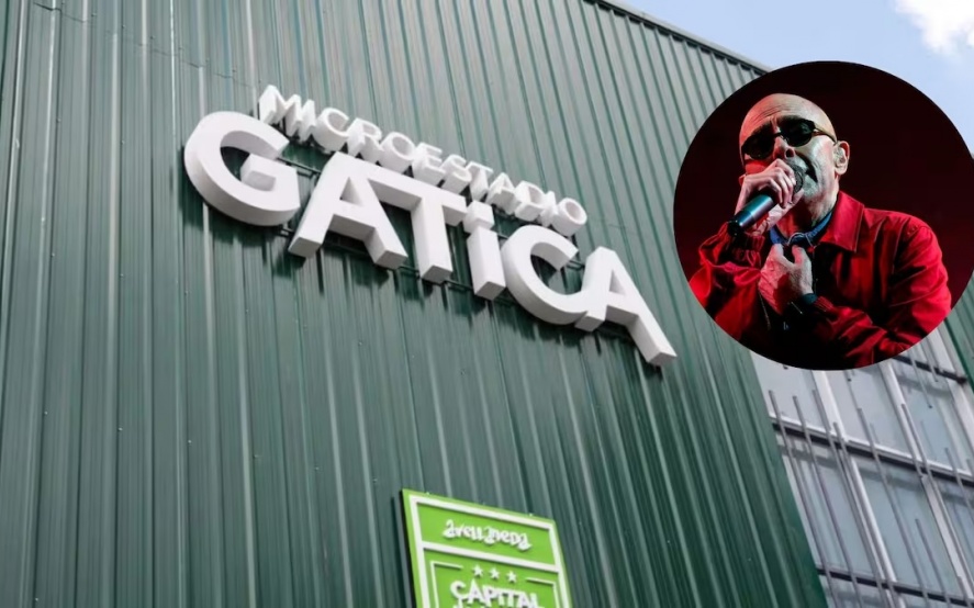 El polideportivo Gatica, en Avellaneda.