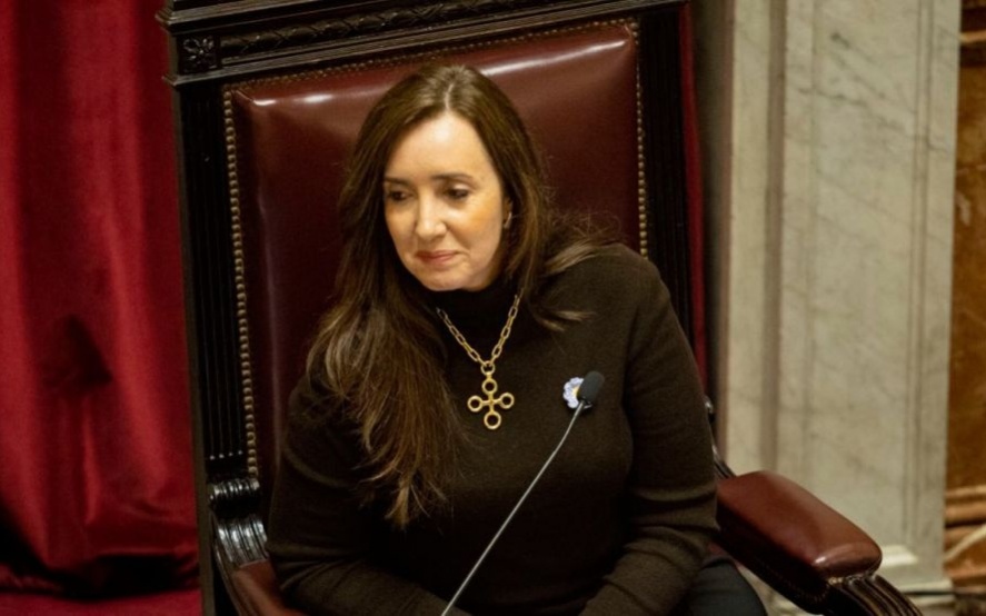 Victoria Villarruel fue tajante contra Diego Santilli