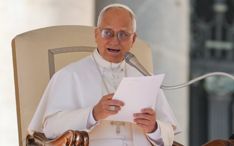 El papa León XIV.