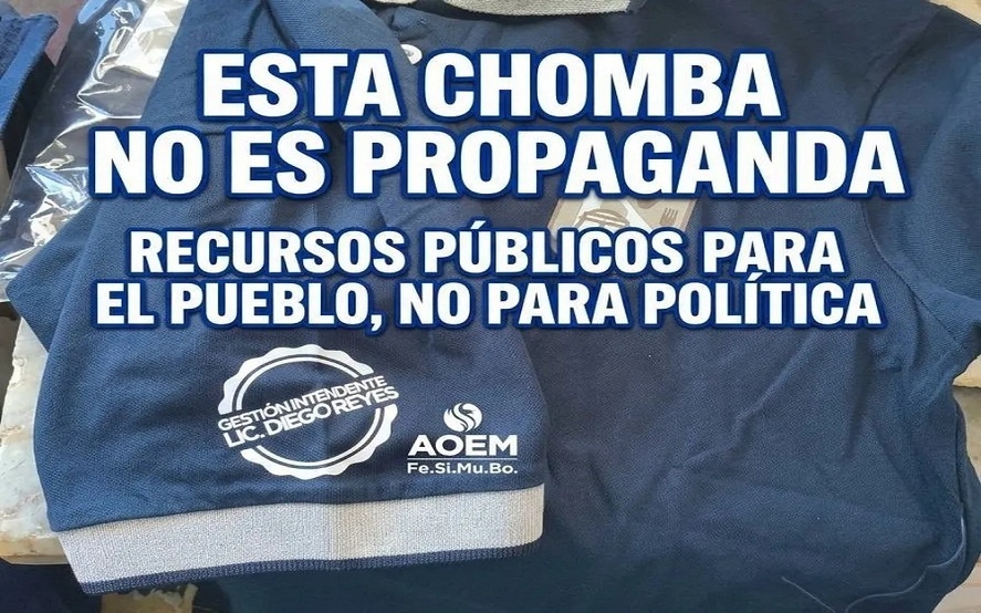 La remera que encendió la controversia en Puan.