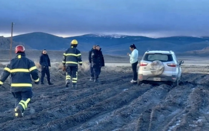 Esta acción se enmarcó en las tareas de prevención y asistencia que realiza diariamente la Policía. Crédito: Gobierno de Río Negro