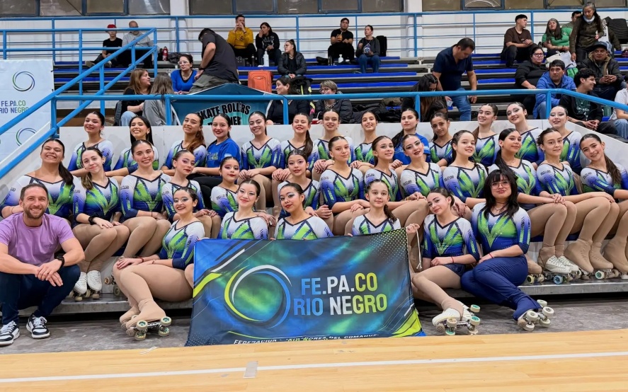 La capital provincial se prepara para vivir un fin de semana de patinaje artístico. Crédito: Gobierno de Río Negro