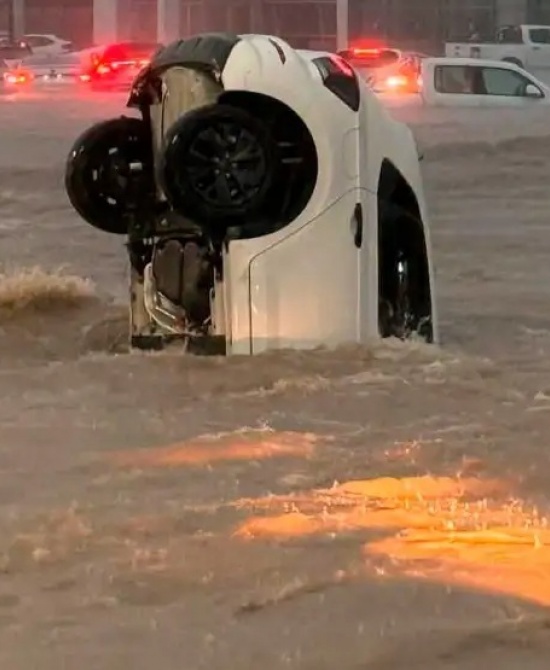 Ya cayeron casi 1.000 milímetros en Bahía Blanca y todavía faltan dos meses para que termine el 2025. Imagen: Archivo