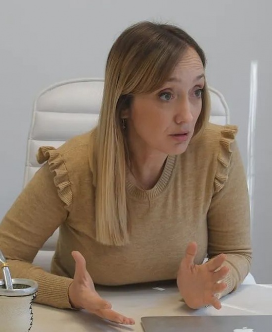 La referente de La Cámpora en Mendoza, Anabel Fernández Sagasti
