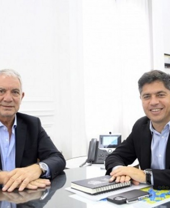 Julio Alak y Axel Kicillof. Crédito X del Intendente.