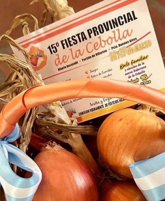 16° Fiesta Provincial de la Cebolla en Hilario Ascasubi, partido de Villarino