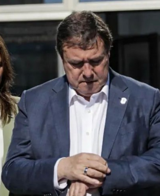 Andrea Confini y Alberto Weretilneck.