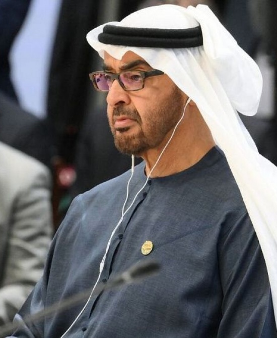 Mohamed bin Zayed Al Nahyan, presidente de Emiratos Árabes Unidos y Emir de Abu Dabi.
