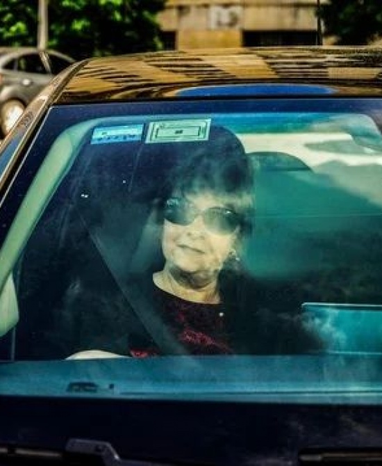 Graciela Molina de Cancio en Comodoro Py./Foto: Agencia NA / Daniel Vides