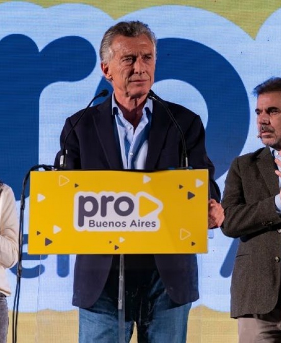 El ex presidente Mauricio Macri en Olivos.