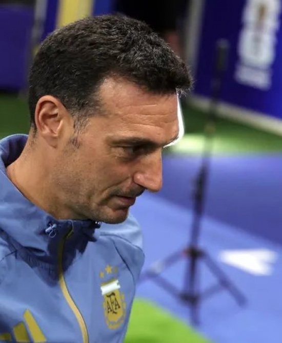 El director técnico de la Selección argentina, Lionel Scaloni.