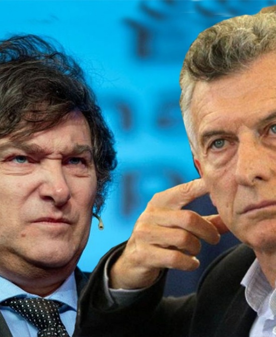 Javier Milei y Mauricio Macri, una relación con constantes altibajos.
