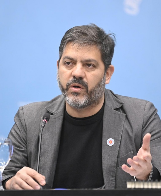 El ministro de Gobierno, Carlos Bianco.