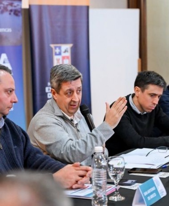 El Subsecretario Néstor Álvarez encabezó el encuentro.