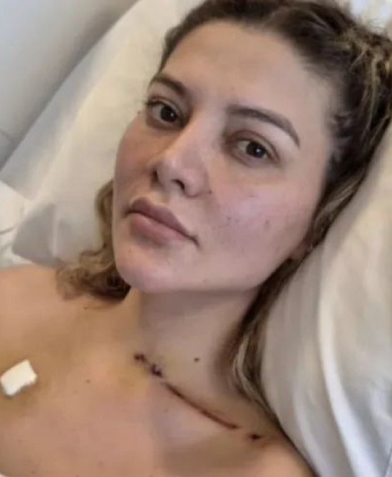 Nadia Beller se recupera del ataque a balazos.
