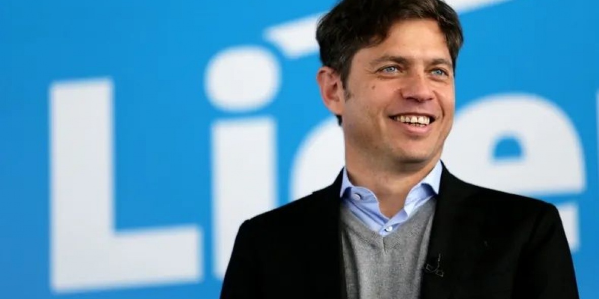 El gobernador bonaerense, Axel Kicillof.
