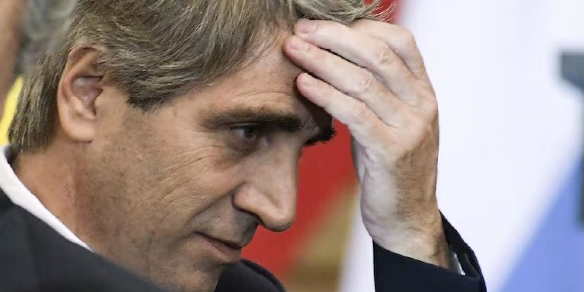 El ministro de Economía, Luis Caputo. 