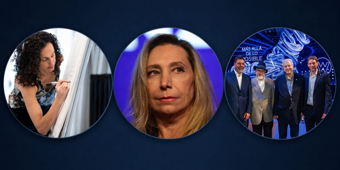 Mara Gorini, la mano derecha de Karina Milei./Los Werthein, dueños de DirecTV.