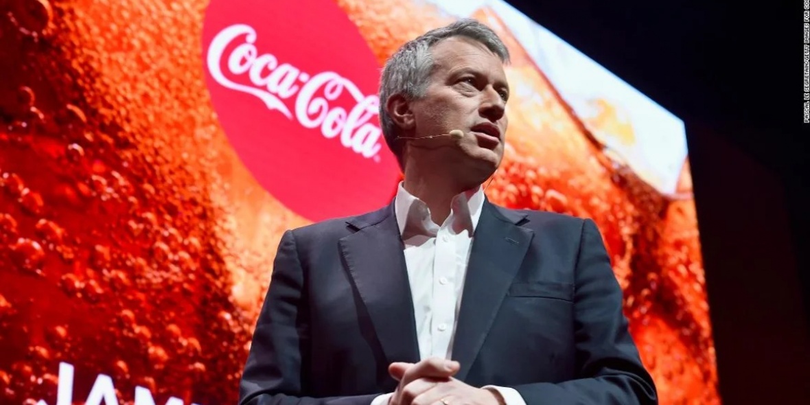 El CEO de Coca Cola, James Quincey.
