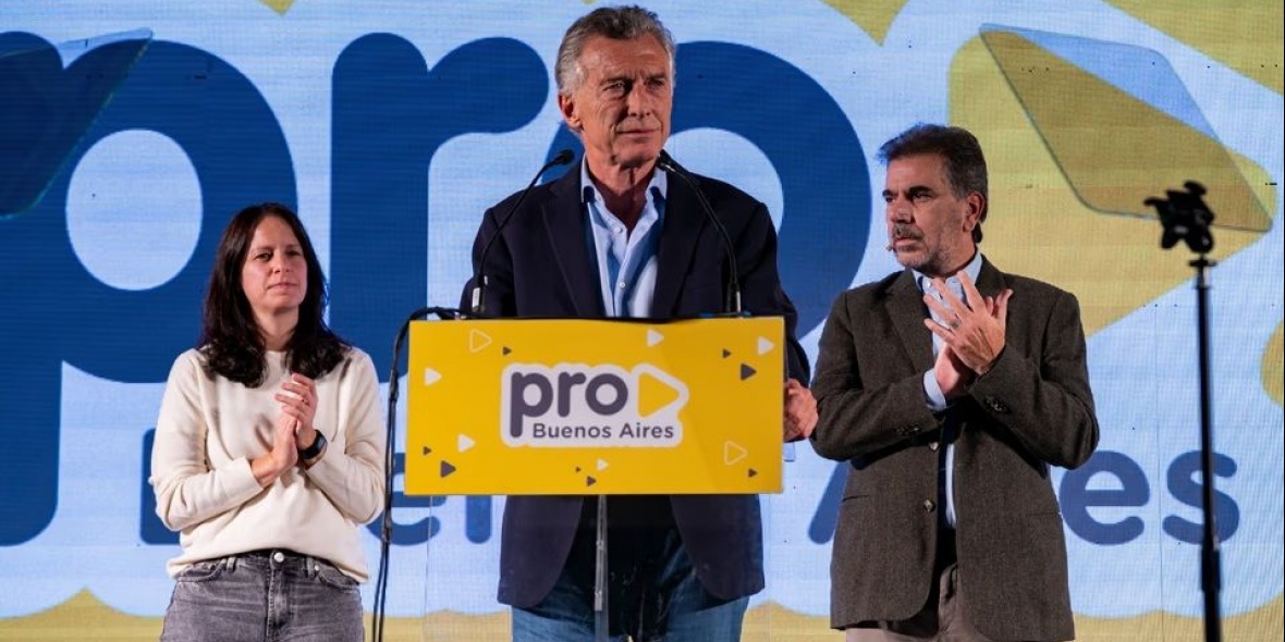 El ex presidente Mauricio Macri en Olivos.