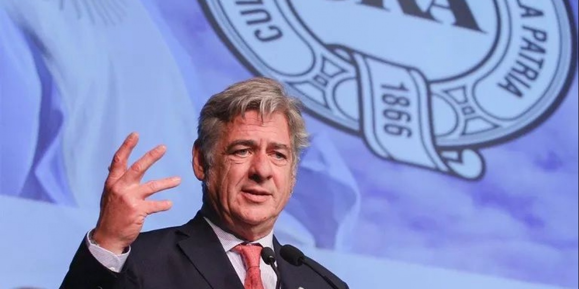 Nicolas Pino, presidente de la Sociedad Rural.