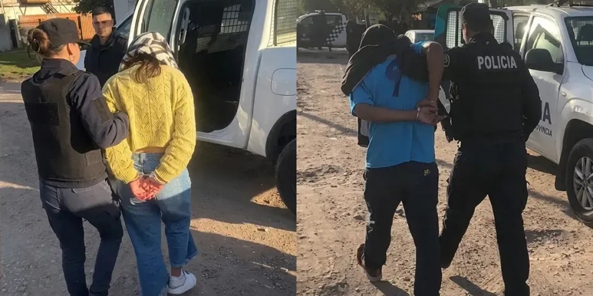 Las detenciones de los padres de Nahiara Jazmín Da Silva./El Día de Escobar