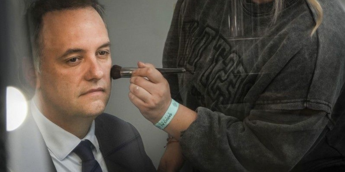 El jefe de Gabinete, Manuel Adorni. NA