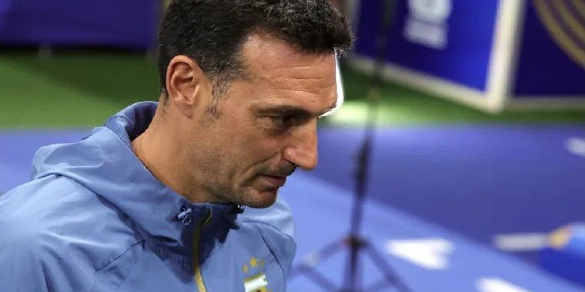 El director técnico de la Selección argentina, Lionel Scaloni.