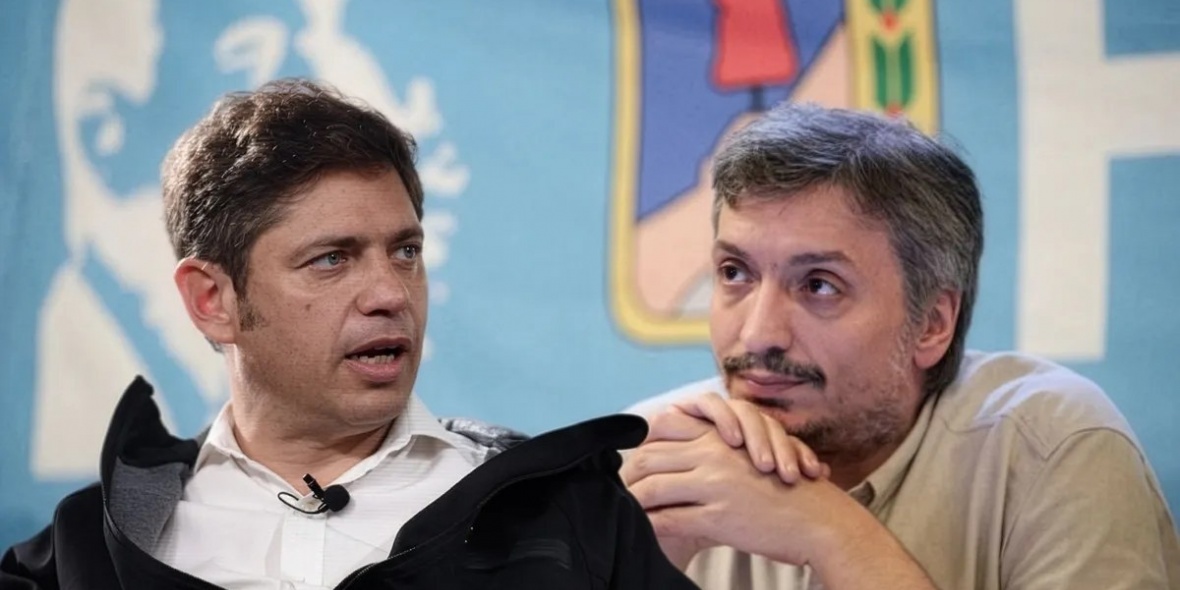 Axel Kicillof y Máximo Kirchner 