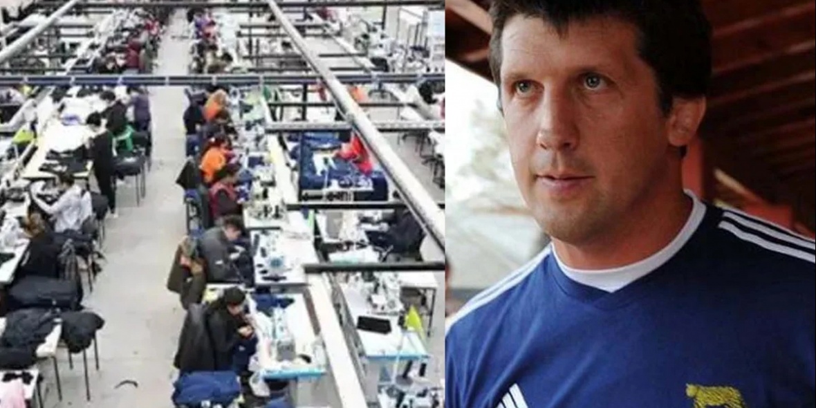 Santiago Phelan tuvo que cerrar su fábrica textil.