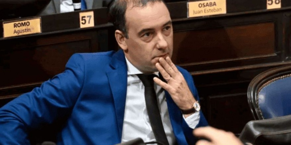 El diputado Francisco Adorni.