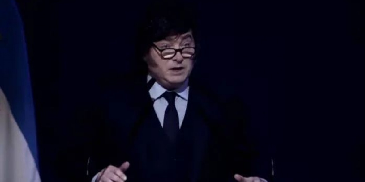Milei en el Consejo de las Américas. 