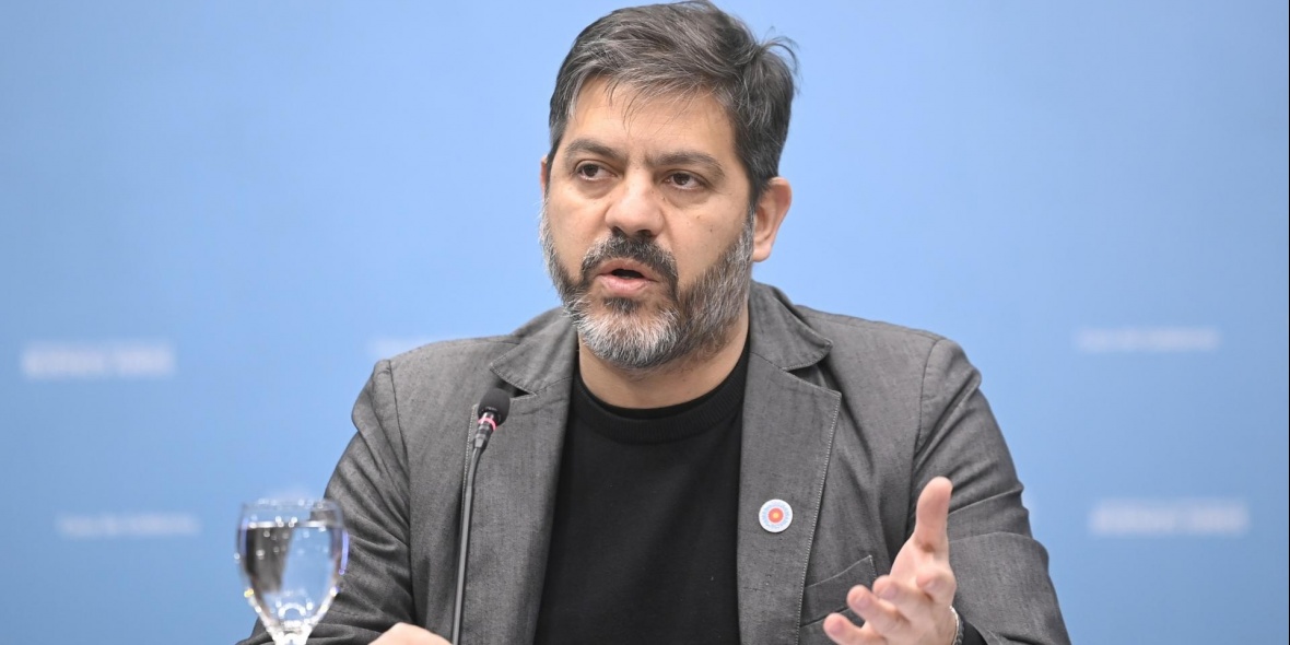 El ministro de Gobierno, Carlos Bianco.