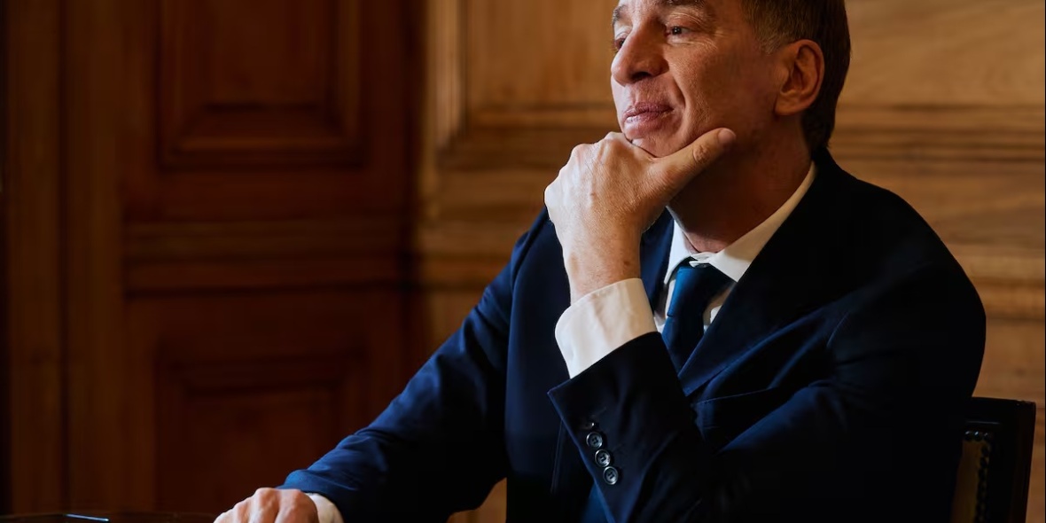 El jefe de Gabinete, Diego Santilli.